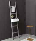 Напольный полотенцедержатель NIC Design Oltre, светло-серый (019 402A.gesso) Полотенцедержатели NIC Design