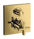 Термостатический смеситель на 1 потребитель Axor Citterio, Polished Gold Optic (39705990) Для ванны, Для душа Золото