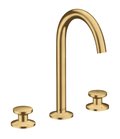 Смеситель для раковины Axor One Select 170 мм, Brushed Gold Optic (48070250) Для раковины Золото