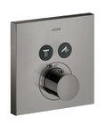 Термостатический смеситель на 2 потребителя Axor MyEdition, Polished Black Chrome (36715330) Для ванны, Для душа Черный