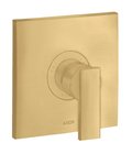 Смеситель скрытого монтажа Axor Citterio, Brushed Gold Optic (39655250) Для ванны, Для душа Золото
