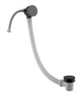 Слив-перелив для ванн Fantini Aboutwater AK/25, Matt Gun Metal PVD (91 P5 W002) Для ванн Скрытая часть
