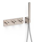 Термостатический смеситель на 4 потребителя Tres B-system, нержавеющая сталь (30725401AC) Для душа Нерж. сталь