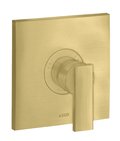 Смеситель скрытого монтажа Axor Citterio, Brushed Brass (39655950) Для ванны, Для душа Латунь