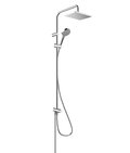 Душевая система с термостатом Hansgrohe Vernis Shape, хром (26282000) Душевые стойки Хром