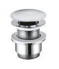 Донний клапан Push-open Kludi Plus (104280500) Push-open Для раковин 