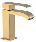 Смеситель для раковины Tres Cuadro Exclusive COLORS, золото матовый (00610101OM) Для раковины Золото матовый