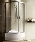 Душевая кабина Radaway Premium Plus A 1700 90x90 (30401-01-05N) Радіусні симетричні Затемнене