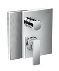 Смеситель скрытого монтажа Axor Edge diamond cut, Chrome (46451000) Для ванны, Для душа Хром
