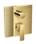 Смеситель скрытого монтажа Axor Edge diamond cut, Polished Gold Optic (46451990) Для ванны, Для душа Золото