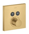 Термостатический смеситель на 2 потребителя Axor MyEdition, Brushed Gold Optic (36715250) Для ванны, Для душа Золото