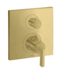 Термостатический смеситель на 2 потребителя Axor Citterio, Brushed Brass (39720950) Для ванны, Для душа Латунь
