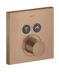 Термостатический смеситель на 2 потребителя Axor MyEdition, Brushed Red Gold (36715310) Для ванны, Для душа Красное золото