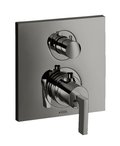 Термостатический смеситель на 2 потребителя Axor Citterio, Polished Black Chrome (39720330) Для ванны, Для душа Черный