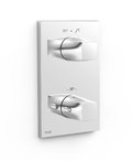 Термостатический смеситель на 2 потребителя Tres Therm-Box, хром (21125001) Для ванны, Для душа Хром