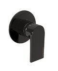 Змішувач для душу Bugnatese Simple, чорний PVD (6630-PT) Для ванни, Для душа Чорний, Чорний глянсовий 