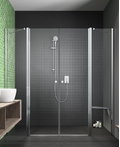Душевая дверь Radaway Eos II DWD 1600 (3799103-01-01+3799570-01-01) двери Распашные внутрь, Распашные наружу тон стекла Прозрачное 