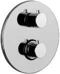 Термостатический смеситель Paffoni Light, 2 позиции (LIQ018CR) Для ванны, Для душа Хром