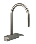 Смеситель для кухни Hansgrohe Aquno Select M81 сталь (73831800) Для кухни Нерж. сталь