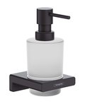 Дозатор жидкого мыла Hansgrohe AddStoris, черный матовый (41745670) Дозаторы жидкого мыла Hansgrohe