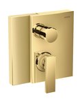 Смеситель скрытого монтажа Axor Edge, Polished Gold Optic (46450990) Для ванны, Для душа Золото