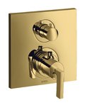 Термостатический смеситель на 1 потребитель Axor Citterio, Polished Gold Optic (39700990) Для ванны, Для душа Золото