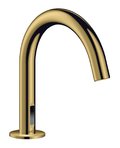 Электронный смеситель для раковины Axor One, Polished Gold Optic (38010990) Для раковины Золото