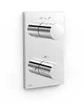 Термостатический смеситель на 2 потребителя Tres Therm-Box, хром (06225001) Для ванны, Для душа Хром
