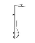 Душевая система Gessi Rettangolo (23407-031) Душевые стойки Хром