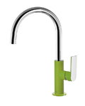 Смеситель для раковины Tres Loft colors (20020505VED) Для раковины Зеленый-хром