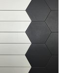 Плитка Wow Subway Lab Chevron A Ice White Matt 5*23 (101155) Для кухні, Для громадських приміщень, Для житлових приміщень, Для ванної