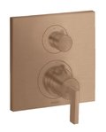 Термостатический смеситель на 1 потребитель Axor Citterio, Brushed Red Gold (39700310) Для ванны, Для душа Красное золото