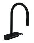 Смеситель для кухни Hansgrohe Aquno Select M81 черный матовый (73831670) Для кухни Черный, Черный матовый