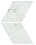 Плитка Atlas Concorde Marvel Stone Carrara Pure Chevron Lappato 22,5 * 22,9 (AS1V) Atlas Concorde Для кухні, Для громадських приміщень, Для житлових приміщень, Для ванної