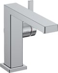 Смеситель для раковины с донным клапаном push-open Hansgrohe Tecturis E 110 Fine CoolStart, хром (73020000) Для раковины Хром