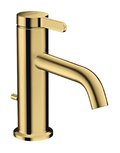Смеситель для раковины Axor One 70 мм, Polished Gold Optic (48000990) Для раковины Золото