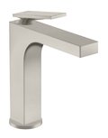 Смеситель для раковины 160 мм Axor Citterio, Stainless Steel Optic (39023800) Для раковины Нерж. сталь