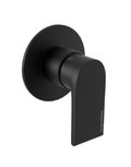 Змішувач для душу Bugnatese Simple, чорний матовий (6630-NE) Для ванни, Для душа Чорний, Чорний матовий