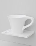 Кам'яна раковина 70 см Artceram Cup, white (OSL005 01; 00) Підвісні 