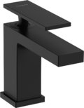 Смеситель для раковины Hansgrohe Tecturis E 80 CoolStart, черный матовый (73001670) Для раковины Черный матовый
