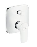 Змішувач Hansgrohe PuraVida (15447400) Для ванни, Для душа Білий