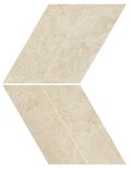 Плитка Atlas Concorde Marvel Stone Cream Prestige Chevron Lappato 22,5 * 22,9 (AS1R) Atlas Concorde Для кухні, Для громадських приміщень, Для житлових приміщень, Для ванної