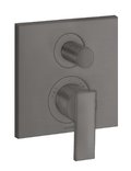 Смеситель скрытого монтажа Axor Citterio, Brushed Black Chrome (39455340) Для ванны, Для душа Черный