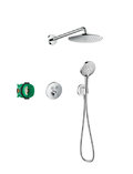 Термостатическая душевая система Hansgrohe Raindance S, хром (27951000) Душевые стойки Хром
