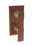 Смеситель на 3 потребителя Bugnatese Atelier, PVD медь глянцевая (9492-PR) Для ванны, Для душа Медь