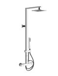 Душевая система Gessi Rettangolo (23447-031) Душевые стойки Хром