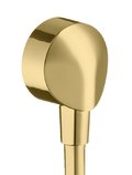 Шлангове під'єднання Hansgrohe Fixfit E Polished Gold Optic (27454990) Hansgrohe Коллекция Fixfit E 