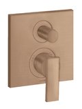 Смеситель скрытого монтажа Axor Citterio, Brushed Red Gold (39455310) Для ванны, Для душа Красное золото