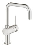 Змішувач для кухні Grohe Minta (32488DC0) Для кухні Нерж. сталь