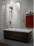 Розпашна шторка для ванни Radaway Torrenta PND 101L (201202-105nl) скло-графіт Radaway Torrenta Розпашні